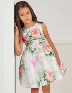 VESTIDO COM FLOR