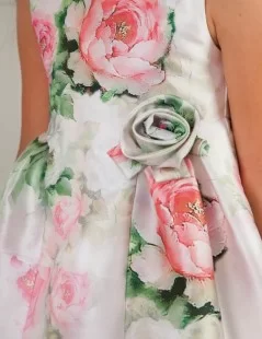 VESTIDO COM FLOR