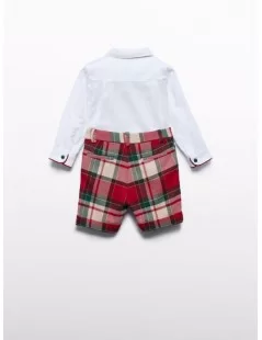CONJUNTO 3 PEÇAS CAMISA CALÇÃO E LAÇO