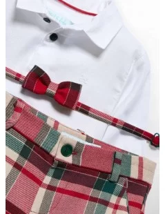 CONJUNTO 3 PEÇAS CAMISA CALÇÃO E LAÇO