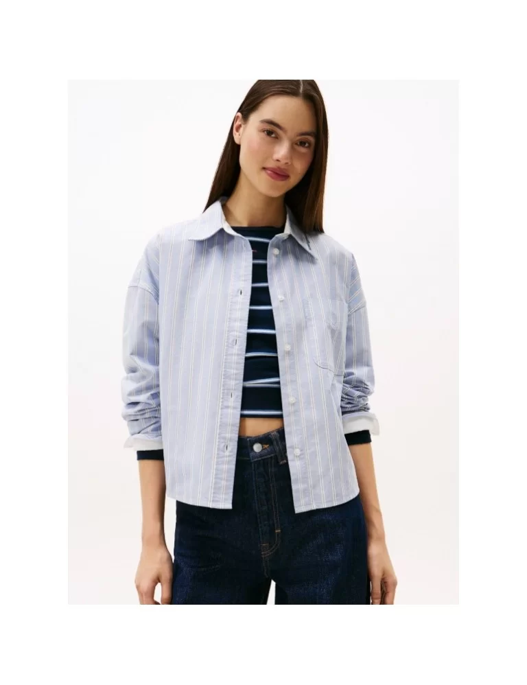 CAMISA OXFORD CURTA