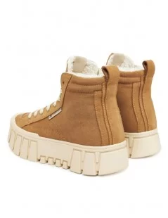 BOTAS DE SOLA ALTA COM PÊLO