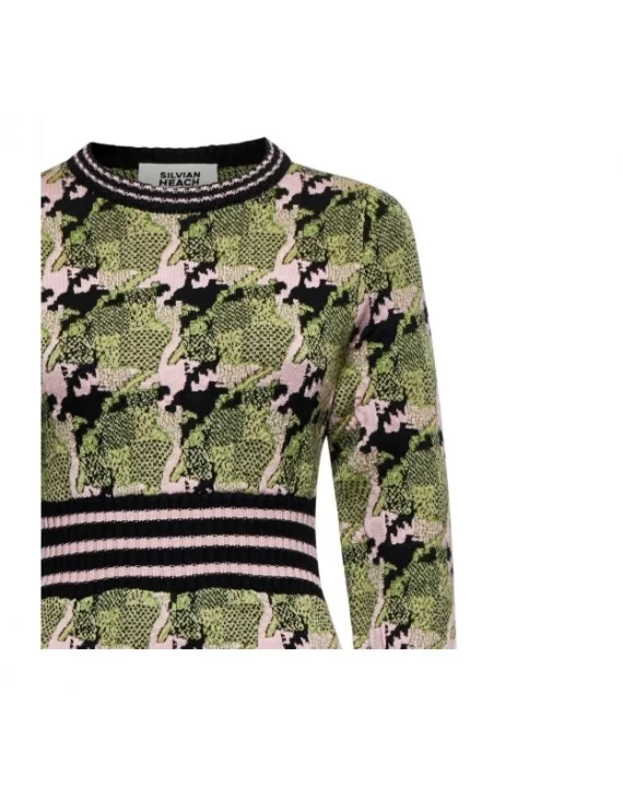 VESTIDO DE MALHA JUSTO ESTAMPADO