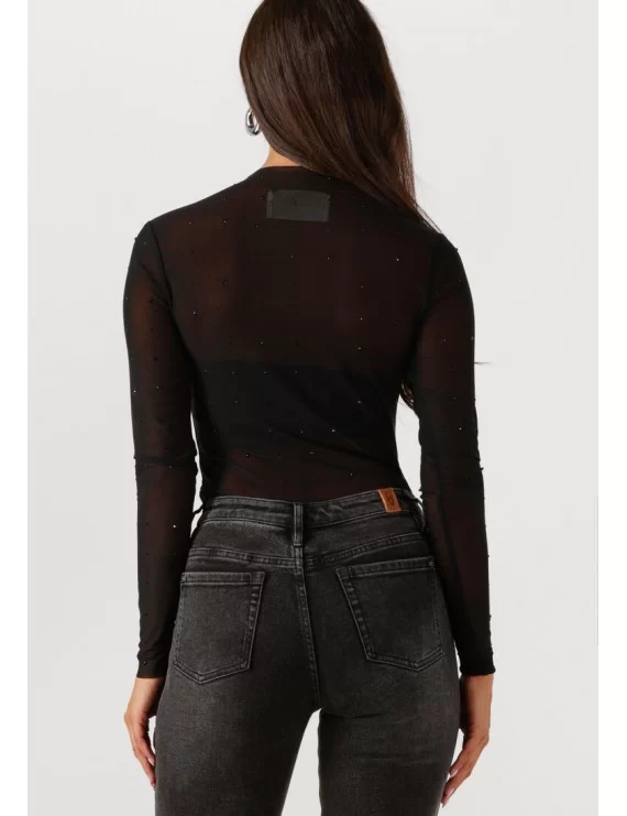 TOP DE TULE COM BRILHO