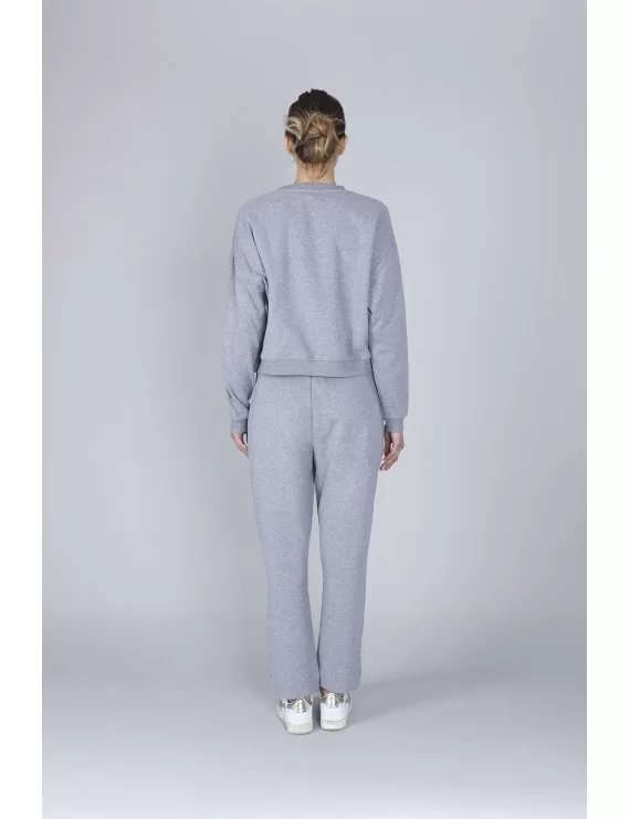 CAMISOLA DE MALHA COM APLICAÇÕES