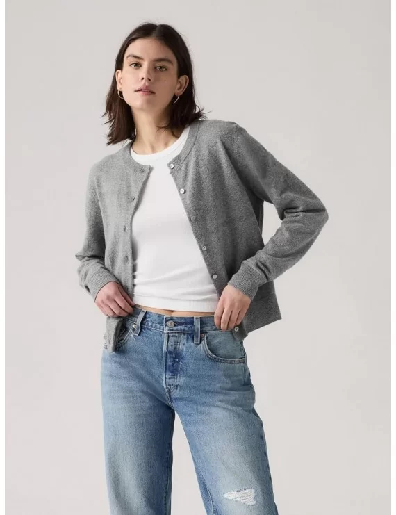 CARDIGAN DE GOLA REDONDA