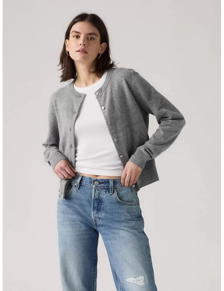 CARDIGAN DE GOLA REDONDA