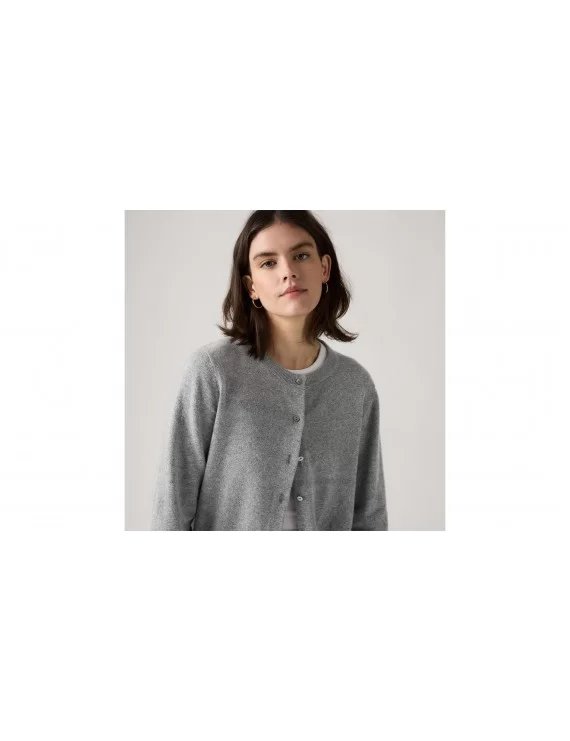 CARDIGAN DE GOLA REDONDA