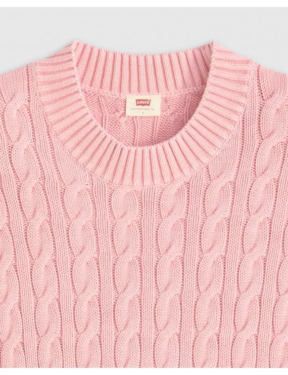 CAMISOLA DE MALHA COM GOLA REDONDA