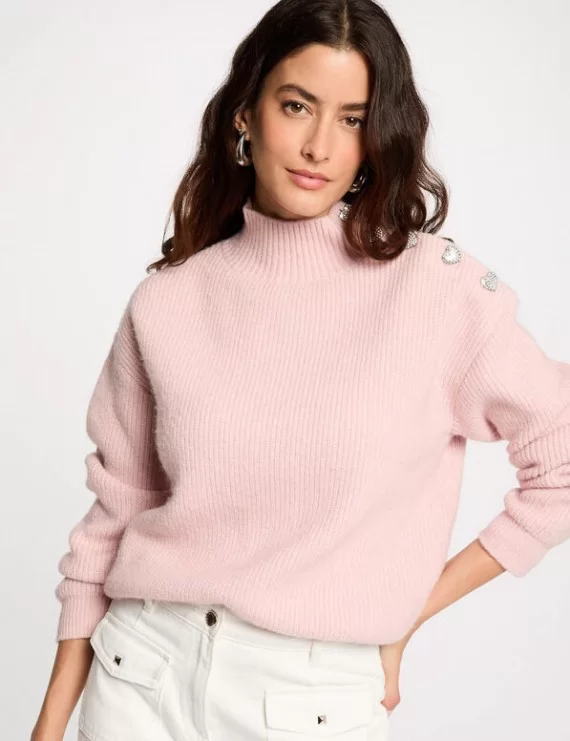 CAMISOLA COM BOTÕES EM CORAÇÃO