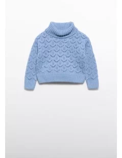 CAMISOLA DE MALHA COM GOLA ALTA