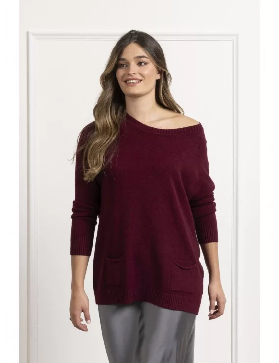 CAMISOLA DE MALHA COM BOLSOS