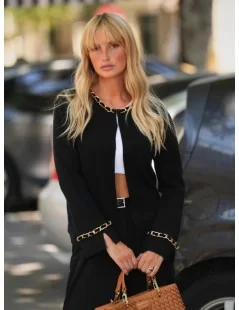CARDIGAN COM PORMENORES