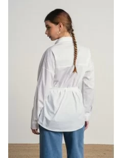 BLUSA COM CINTO
