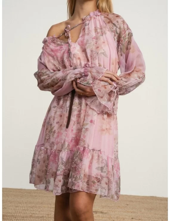 VESTIDO MIDI FLORAL