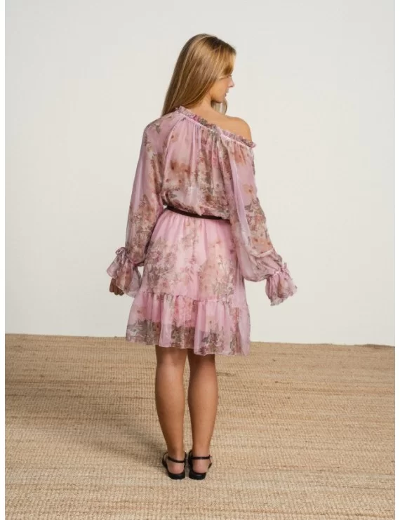 VESTIDO MIDI FLORAL