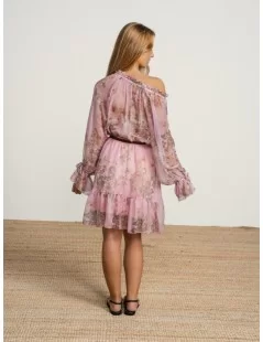 VESTIDO MIDI FLORAL