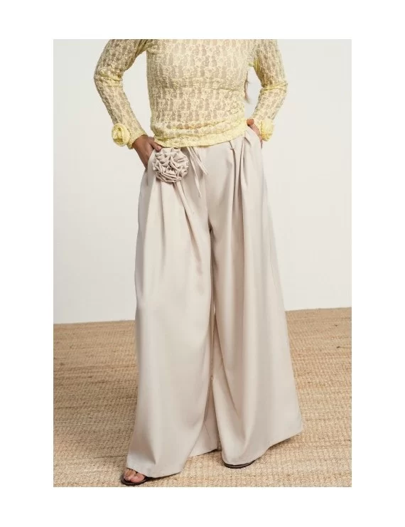 CALÇA LARGA C/CINTO