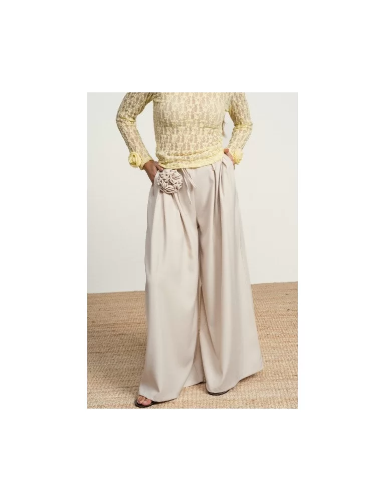 CALÇA LARGA C/CINTO