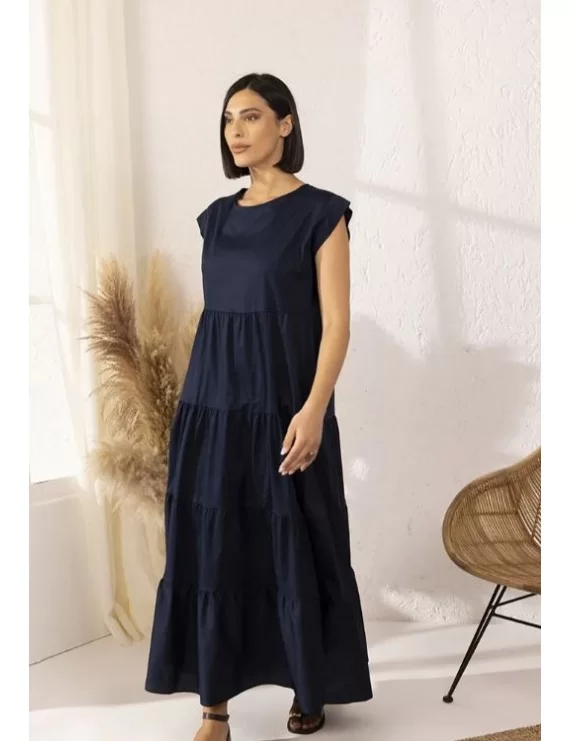 VESTIDO COM FOLHOS