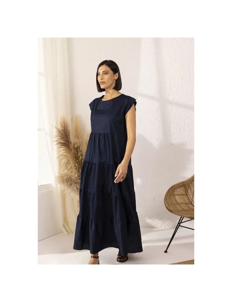 VESTIDO COM FOLHOS