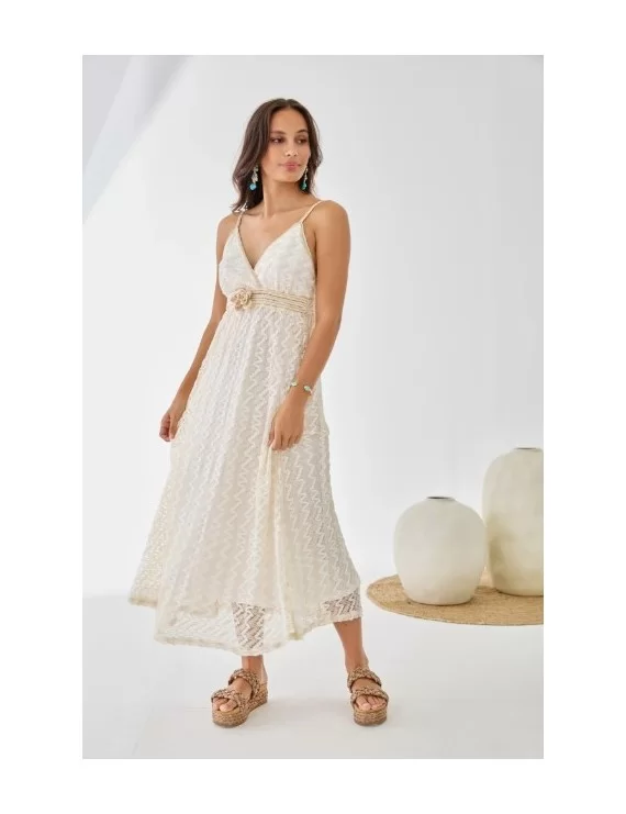 VESTIDO LONGO RENDADO