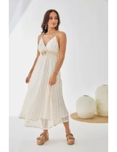 VESTIDO LONGO RENDADO
