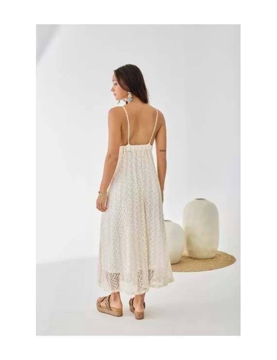 VESTIDO LONGO RENDADO