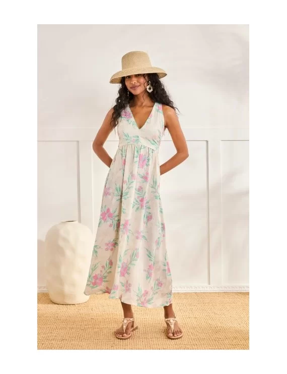 VESTIDO COM ESTAMPADO FLORAL