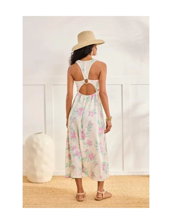 VESTIDO COM ESTAMPADO FLORAL