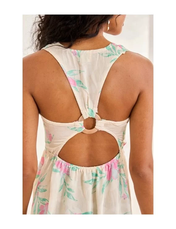 VESTIDO COM ESTAMPADO FLORAL