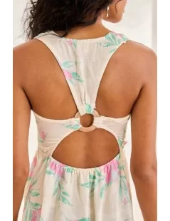VESTIDO COM ESTAMPADO FLORAL
