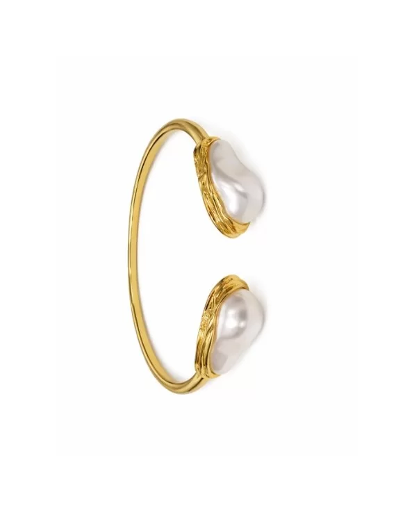PULSEIRA COM PÉROLAS BARROCAS