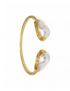 PULSEIRA COM PÉROLAS BARROCAS