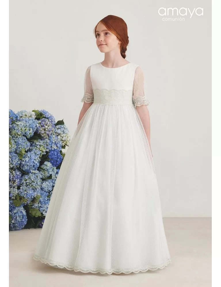 VESTIDO COMPRIDO COM LAÇO