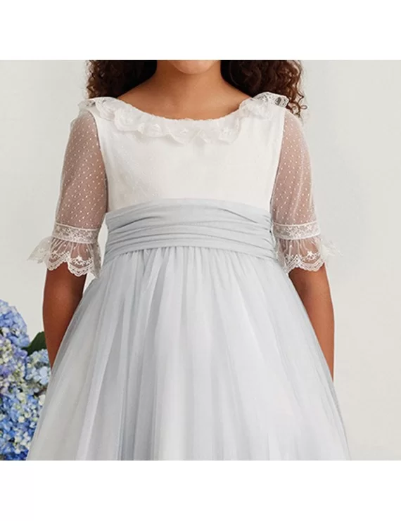 VESTIDO COMPRIDO COM LAÇO