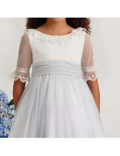 VESTIDO COMPRIDO COM LAÇO
