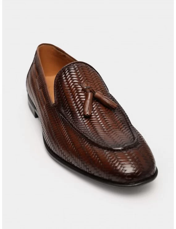 MOCASSIM DE PELE COM BERLOQUE