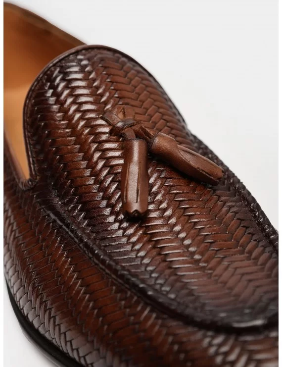 MOCASSIM DE PELE COM BERLOQUE