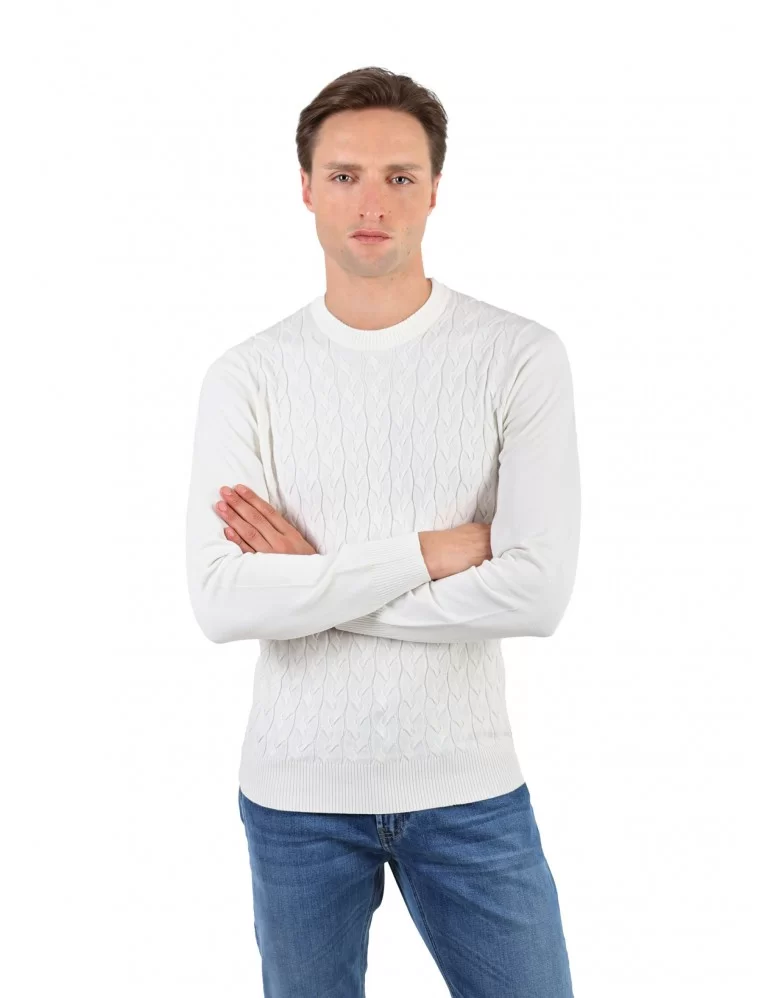CAMISOLA DE MALHA TRANÇADA
