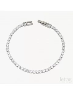 PULSEIRA FINA C/FECHO COM BRILHANTES